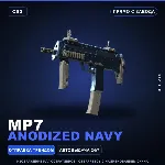 MP7 | Anodized Navy | Прямо с завода · Скин Counter-Strike 2