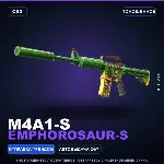 M4A1-S | Emphorosaur-S | Поношенное · Скин Counter-Strike 2