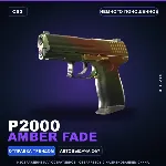 P2000 | Amber Fade | Немного поношенное · Скин Counter-Strike 2