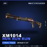 XM1014 | Run Run Run | Немного поношенное · Скин Counter-Strike 2