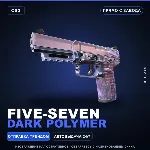 Five-SeveN | Dark Polymer | Прямо с завода · Скин Counter-Strike 2