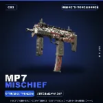 MP7 | Mischief | Немного поношенное · Скин Counter-Strike 2