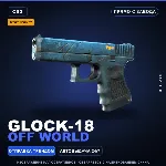 StatTrak™ Glock-18 | Off World | Прямо с завода · Скин Counter-Strike 2