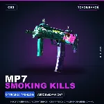 MP7 | Smoking Kills | Поношенное · Скин Counter-Strike 2