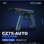 CZ75-Auto | Hexane | Прямо с завода · Скин Counter-Strike 2