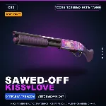 StatTrak™ Sawed-Off | Kiss♥ Love | После полевых испытаний · Скин Counter-Strike 2
