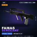 StatTrak™ FAMAS | Sergeant | После полевых испытаний · Скин Counter-Strike 2