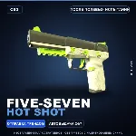 Five-SeveN | Hot Shot | После полевых испытаний · Скин Counter-Strike 2