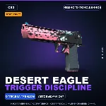 StatTrak™ Desert Eagle | Trigger Discipline | Немного поношенное · Скин CS2