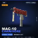 StatTrak™ MAC-10 | Carnivore | Прямо с завода · Скин Counter-Strike 2