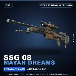 SSG 08 | Mayan Dreams | После полевых испытаний · Скин Counter-Strike 2