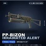 PP-Bizon | Irradiated Alert | Закалённое в боях · Скин Counter-Strike 2