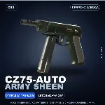 CZ75-Auto | Army Sheen | Прямо с завода · Скин Counter-Strike 2
