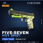 Сувенирный Five-SeveN | Hot Shot | Закалённое в боях · Скин Counter-Strike 2