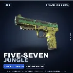 Five-SeveN | Jungle | Закалённое в боях · Скин Counter-Strike 2
