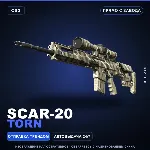 SCAR-20 | Torn | Прямо с завода · Скин Counter-Strike 2
