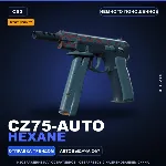 StatTrak™ CZ75-Auto | Hexane | Немного поношенное · Скин Counter-Strike 2