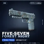 Five-SeveN | Forest Night | Прямо с завода · Скин Counter-Strike 2