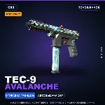 StatTrak™ Tec-9 | Avalanche | Поношенное · Скин Counter-Strike 2