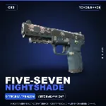 Five-SeveN | Nightshade | Поношенное · Скин Counter-Strike 2