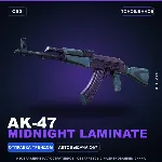 AK-47 | Midnight Laminate | Поношенное · Скин Counter-Strike 2