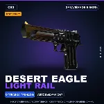 StatTrak™ Desert Eagle | Light Rail | Закалённое в боях · Скин Counter-Strike 2