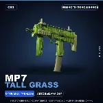 MP7 | Tall Grass | Немного поношенное · Скин Counter-Strike 2