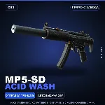 MP5-SD | Acid Wash | Прямо с завода · Скин Counter-Strike 2