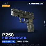 Сувенирный P250 | Exchanger | Закалённое в боях · Скин Counter-Strike 2
