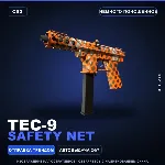 Tec-9 | Safety Net | Немного поношенное · Скин Counter-Strike 2
