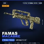 StatTrak™ FAMAS | Macabre | После полевых испытаний · Скин Counter-Strike 2