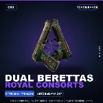 Dual Berettas | Royal Consorts | Поношенное · Скин Counter-Strike 2