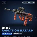 AUG | Radiation Hazard | Немного поношенное · Скин Counter-Strike 2
