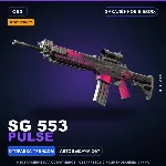StatTrak™ SG 553 | Pulse | Закалённое в боях · Скин Counter-Strike 2