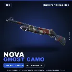 Nova | Ghost Camo | Немного поношенное · Скин Counter-Strike 2