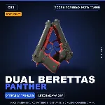 StatTrak™ Dual Berettas | Panther | После полевых испытаний · Скин Counter-Strike 2
