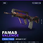 FAMAS | Valence | Поношенное · Скин Counter-Strike 2