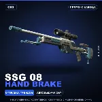 SSG 08 | Hand Brake | Прямо с завода · Скин Counter-Strike 2