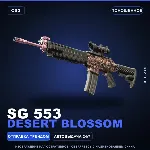 SG 553 | Desert Blossom | Поношенное · Скин Counter-Strike 2