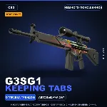 StatTrak™ G3SG1 | Keeping Tabs | Немного поношенное · Скин Counter-Strike 2