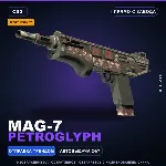 StatTrak™ MAG-7 | Petroglyph | Прямо с завода · Скин Counter-Strike 2