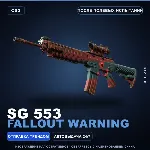 SG 553 | Fallout Warning | После полевых испытаний · Скин Counter-Strike 2