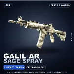 Galil AR | Sage Spray | Прямо с завода · Скин Counter-Strike 2