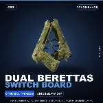 Dual Berettas | Switch Board | Поношенное · Скин Counter-Strike 2