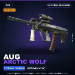 StatTrak™ AUG | Arctic Wolf | Закалённое в боях · Скин Counter-Strike 2