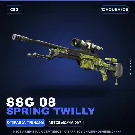 SSG 08 | Spring Twilly | Поношенное · Скин Counter-Strike 2