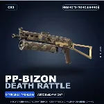 PP-Bizon | Death Rattle | Немного поношенное · Скин Counter-Strike 2