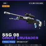 StatTrak™ SSG 08 | Ghost Crusader | Закалённое в боях · Скин Counter-Strike 2