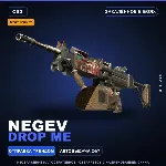 StatTrak™ Negev | Drop Me | Закалённое в боях · Скин Counter-Strike 2
