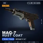 Сувенирный MAG-7 | Rust Coat | Закалённое в боях · Скин Counter-Strike 2